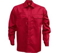 Long-sleeved cotton shirt Fristads 7386 BKS Rouge S