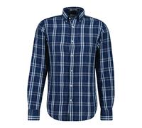 Long-sleeved cotton shirt Gant Regular Bleu M