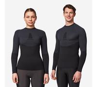 Long-sleeved Cycling Jersey For Road Bikes - Training Black