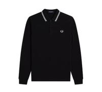 Long-sleeved double-breasted polo shirt Fred Perry Green 2XL