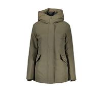Long Sleeved Jacket with Hood - female - Woolrich - Winter Jackets - Green - XL - Jackets XL