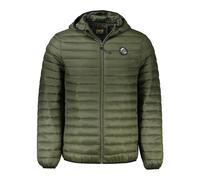 Long Sleeved Jacket with Hood - male - Cavalli Class - Winter Jackets - Green - M - Jackets M