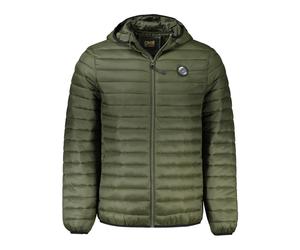 Long Sleeved Jacket with Hood - male - Cavalli Class - Winter Jackets - Green - S - Jackets S