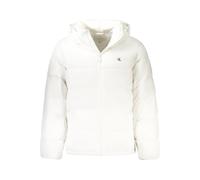 Long-sleeved Jacket with Removable Hood - male - Calvin Klein - Winter Jackets - White - L - Jackets L