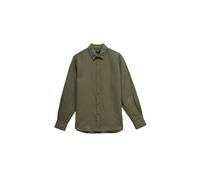 Salsa Jeans Cotton Linnen Regular Fit Long Sleeve Shirt Green XL Men