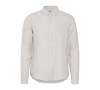 Long-sleeved linen shirt Casual Friday Anton Gris XL