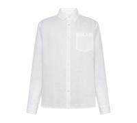 Long-sleeved linen shirt KnowledgeCotton Apparel Blanc L