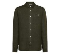 Long-sleeved linen shirt KnowledgeCotton Apparel Vert L