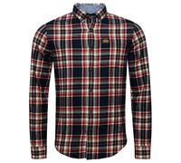 Superdry Cotton Lumberjack Long Sleeve Shirt Blue S Men
