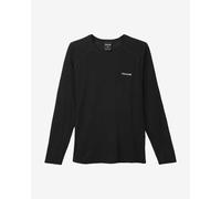 Long-sleeved Merino NNormal T-shirt in intense black. - M