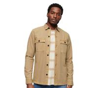 Long-sleeved military shirt Superdry Marron 2XL