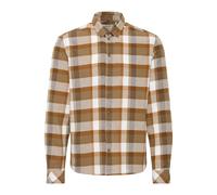Long-sleeved plaid shirt Blend Marron L