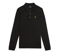 Long-Sleeved Polo Shirt Lyle & Scott Black M