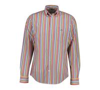 Long-sleeved poplin shirt Gant multistripe Blanc 3XL