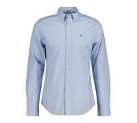 GANT Men's Slim Poplin Shirt, Light Blue, XL
