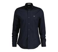 Long-sleeved poplin shirt Gant Slim Classic Noir L