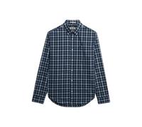 Long-sleeved poplin shirt Superdry Preppy Bleu S