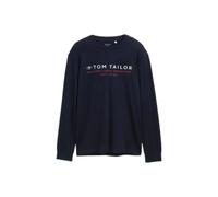 Long-sleeved printed T-shirt Tom Tailor Bleu 2XL