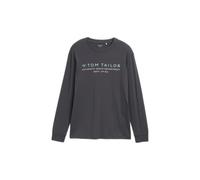 Long-sleeved printed T-shirt Tom Tailor Noir 3XL