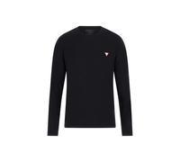 Long-sleeved round-neck T-shirt Guess Core Bleu XS