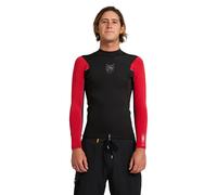 Long-sleeved surf T-shirt Quiksilver 1.5mm Mercury Rouge M