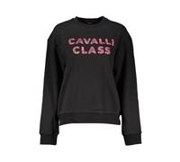 Long-sleeved Sweatshirt - female - Cavalli Class - Sweatshirts - Black - S - Sweatshirts & Hoodies S