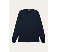 Long-sleeved T-shirt KnowledgeCotton Apparel BO Bleu XS