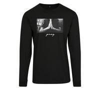 Long-sleeved T-shirt Mister Tee Pray Noir S