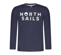 Long-Sleeved T-Shirt - unisex - North Sails - Kids Short Sleeve T-Shirts - Blue - 10 Y - Kids 10 Y