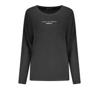 Long-sleeved T-shirt with logoed band on the shoulders S
