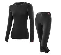 Long-sleeved turtleneck jersey athletic top Löffler Transtex® Warm Noir XL
