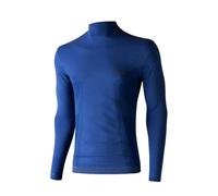 Long-sleeved turtleneck T-shirt Lenz Merino 6.0 Bleu XL
