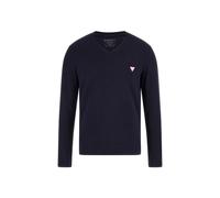 Long-sleeved v-neck T-shirt Guess Core Bleu 2XL