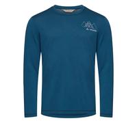 Vaude Monviso Ii Long Sleeve Base Layer Blue M Men
