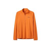 Long-sleeved zip-up T-shirt Rab Sonic Orange S