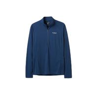 Long-sleeved zip-up T-shirt Rab Sonic Bleu S