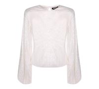 Long sleeves. Sparkling sequin - female - ROTATE Birger Christensen - Blouses - White - S - Blouses & Shirts S
