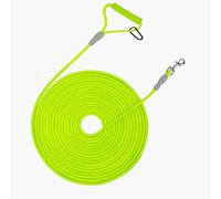 Long Slip Leash 360° Swivel Metal Hook Anti-Tangle Training Lead Reinforced Wide Stitching Durable Walking with Padded Handle Comfortable and Easy to Use for Medium Large Dogs Outdoor Hiking