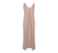 Long Slit Top - female - Baobab Collection - Knitted Dresses - Beige - M - Dresses M