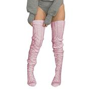 Long Socks for Women Breathable Smooth Grip Top High Striped Seamless Toe Crew Athletic Moisture Wicking Insulated with Reinforced Heel