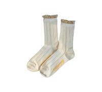 Long Socks for Women Stretchy Cotton Thigh High School in Heel and Toe Style Crew Mens Work