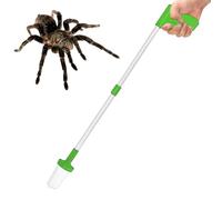 Long Spider Catcher Spider Catcher with Long Handle - Non-Contact Spider Grabber, Folding Cockroach Gripper, Humane Friendly Spider Trap Tool, for Camping Fly Gripper