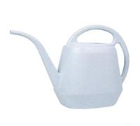 Long Spout Garden Watering Can 2L Plastic Watering Pot with Ergonomic Handle for Indoor Plants Outdoor Flower Beds Hanging Baskets Balcony Gardening Tool(gray)