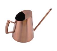 Long Spout Stainless Steel Watering Can Designed for Indoor and Outdoor Use to Reach Plant Roots Precisely for Healthy Growth (1500 mL Copper)
