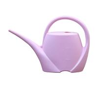 Long Spout Watering Can 3L - Lightweight & Easy to Use, Durable Plastic, Open Top for Easy Filling, Balanced Design for Indoor Plants & Outdoor Garden (Light Pink)