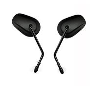 Long Stem Black Motorcycle Rear View Side Mirrors For Har&ley Sportster 1200 883