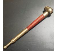 Long Stem Metal Brass Smoke Filter Tobacco Smoking Pipe Cigarette Pipe Gift UK