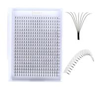 Long Stem Premade Eyelash-440 Fans,0.07 7D Volume Fans Lashes Extension,8-15mm Mix Length Large Tray (400fans-7D 0.07 Long stem 8-15mm mix, D Curl)