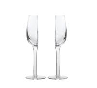 Long Stem Wine Glass, Red Wine Glasses - 2 Half Long Stem Red Wine Glasses - Medium Long Stem Wine Glass, Creative Half Split Wine Glass For Home, C