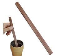 Long Stirring Spoon | Wooden Long Coffee Stir Spoon | Reusable Mixing Scoop Kitchen Accessories for Dessert Honey Tea Drinks Cocktail Coffee
